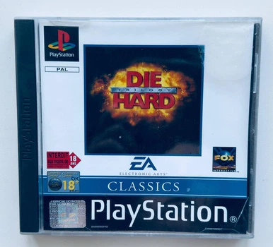 Диск для PlayStation 1 - Die Hard Trilogy EA Classics, англійська версія, Б/В