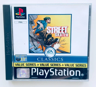 Диск для PlayStation 1 - Street Skater Classics Value Series, англійська версія, Б/В