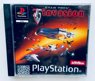 Диск для PlayStation 1 - Star Trek Invasion, англійська версія, Б/В