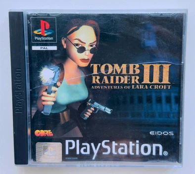 Диск для PlayStation 1 - Tomb Raider III, англійська версія, Б/В