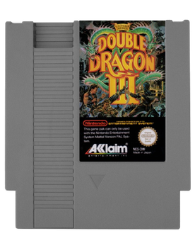 Игра Nintendo NES Double Dragon III: The Sacred Stones Europe Английская Версия Только Картридж Б/У