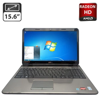 Ноутбук Dell Inspiron M5010 / 15.6" (1366x768) TN / AMD Athlon ll P360 (2 ядра по 2.3 - 3.2 GHz) / 6 GB DDR3 / 500 GB HDD / AMD Radeon HD 4650, 1 GB GDDR3, 128-bit / WebCam / DVD-ROM б/у