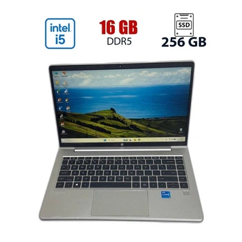 Ультрабук HP ProBook 440 G10 / 14" (1920x1080) IPS / Intel Core i5-1335U (10 (12) ядер по 1.3 - 4.6 GHz) / 16 GB DDR5 / 256 GB SSD / Intel Iris Xe Graphics / WebCam б/у