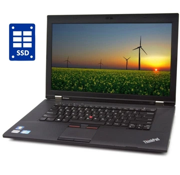 Ноутбук Lenovo ThinkPad L530 / 15" (1366x768) TN / Intel Core i3-2370M (2 (4) ядра по 2.4 GHz) / 8 GB DDR3 / 320 GB HDD / Intel HD Graphics 3000 / WebCam / DVD-ROM б/у
