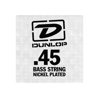 Струна для бас-гитары Dunlop Heavy Core Nickel Plated .045, 45-45