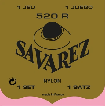 Струны для классической гитары Savarez Traditional 520-R Normal Tension, 28-43