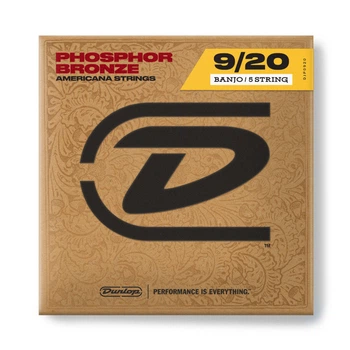 Струны для банджо Dunlop DJP-0920 Phosphor Bronze, 9-20