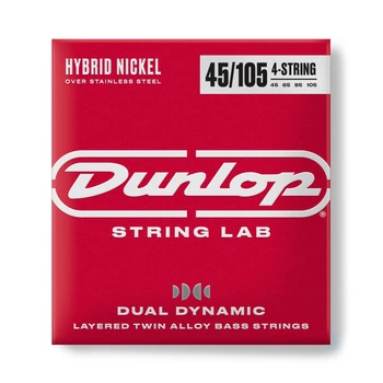 Струны для бас-гитары Dunlop DBHYN-45105 LG Scale Hybrid Nickel Wound, 45-105