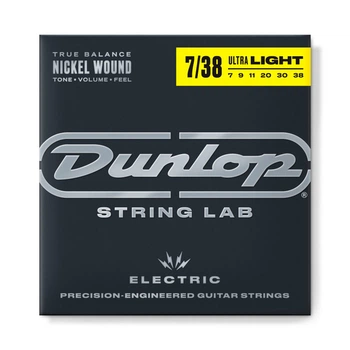 Струны для электрогитары Dunlop DEN-0738 Nickel Wound, 7-38