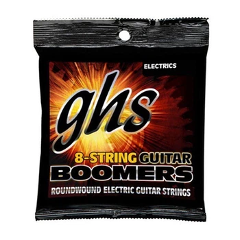 Струны для 8-струнной электрогитары GHS Boomers GBL8, 10-76