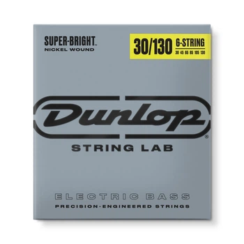 Струны для 6-струнной бас-гитары Dunlop DBSBN-30130 Super Bright Nickel, 30-130