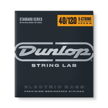 Струны для бас-гитары Dunlop DBS-40120 Stainless Steel Light 5, 40-120