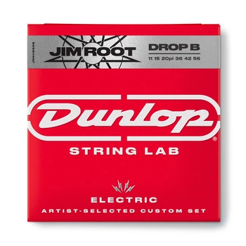 Струни для електрогітари Dunlop JRN-1156DB Jim Root Nickel Wound (Drop B), 11-56