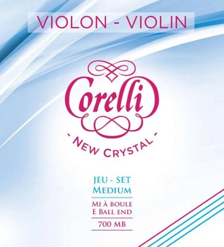Комплект струн для скрипки Savarez Corelli New Crystal 700-MB Medium (E-ball| )