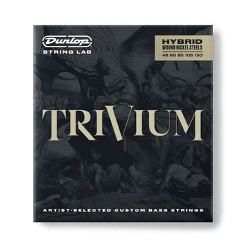 Струны для бас-гитары Dunlop TVMSB-45130 Trivium Nickel Wound, 45-130
