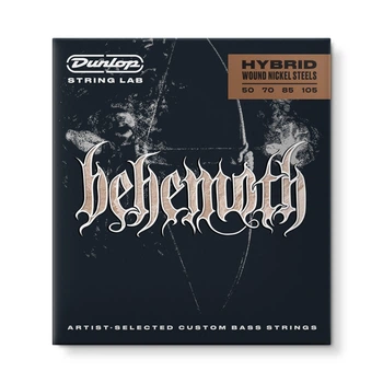 Струни для бас-гітари Dunlop BEHYN-50105 Behemoth Hybrid Nickel, 50-105