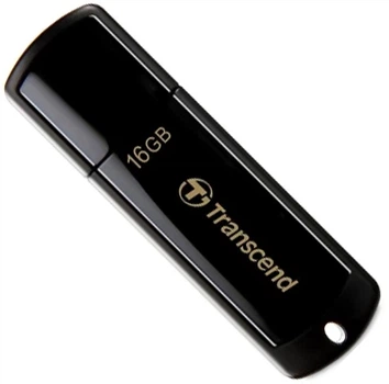 Флеш-память Transcend USB 16 ГБ JetFlash 350 Чёрный (TS16GJF350)