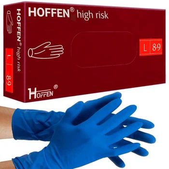 Рукавички Hoffen High Risk латексні підвищеної міцності (25 пар уп)