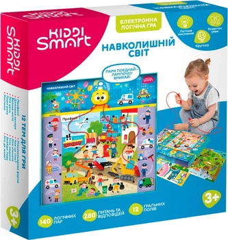 Електронна логічна гра KIDDI SMART Вікторина Навколишній світ S2 (157-A-0022-UA)