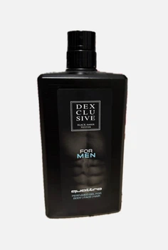 Гель для душу DEXCLUSIVE Black Amber Vetiver Men парфумований 1 л