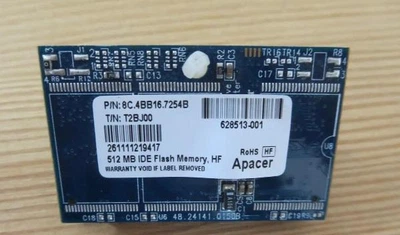 Apacer 1GB IDE Flash SSD 44pin 2.5" для старого ПК / ноутбука - Б/У