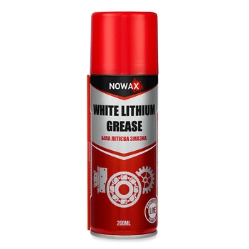Смазка литиевая Nowax White Lithium Grease белая 200мл NX20500