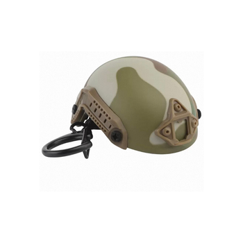 Брелок-открывалка в виде каски военный койот (хаки — CP), 4 × 5,2 см (bff-1bu-buy)