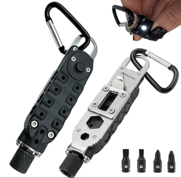 Мультитул - Брелок JB Tacticals 10 в 1 JB-10 Черный