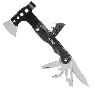 Мультитул Молоток Сокира Mamba Tac Axe Cutter 17 в 1 Чорний MBT-CTT