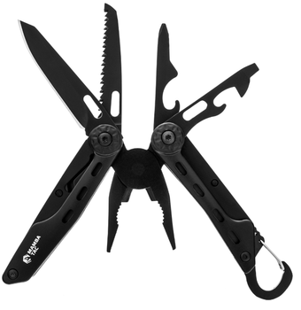 Мультитул Mamba Tac Axe Bright 10 в 1 Черный MBT-BRT