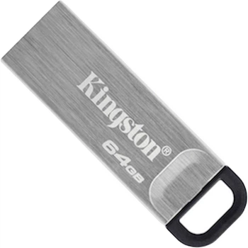 USB флеш-накопичувач Kingston 64Gb DT Kyson 3.2 (DTKN/64GB) Silver [54407]