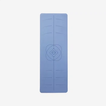 Коврик для Йоги Пилатеса KIMJALY Grip+ Д185 х Ш65 х Т0,4 см Синий