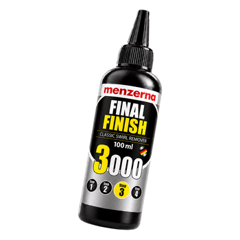 Полировальная паста MENZERNA Final Finish 3000, 100 мл, на одно авто