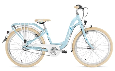 Дитячий Велосипед 2-х Колісний 24'' (від 8 до 12 років) PUKY SKYRIDE Light 24-3 Зріст 130 - 160 см Алюмінієвий Блакитний