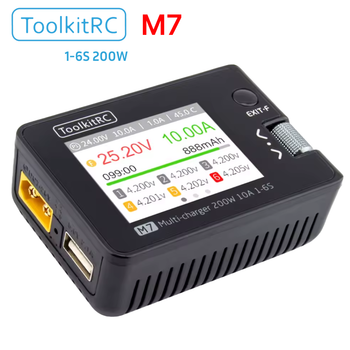 Зарядний пристрій ToolkitRC M7 200W 1-6S