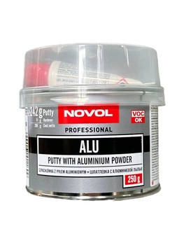 Шпатлевка с алюминием NOVOL ALU 0,25 кг