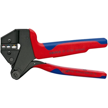 Инструмент для опрессовки системный 0,5–6,0мм², KNIPEX 97 43 06 (с сменными матрицами), фосфат