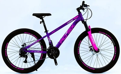 Велосипед Спортивный Corso ROTEX 26" дюймов рама стальная 13’ Фиолетовый