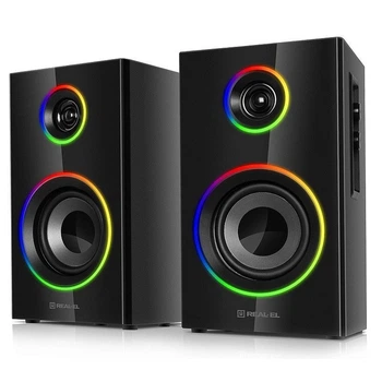 Компьютерные колонки REAL-EL S415B 20Вт Black