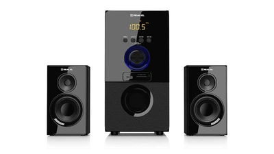 Компьютерные колонки REAL-EL M555B 55Вт Black