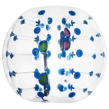 Куля для бамперболу PVC 0.8 mm D = 1.5 м В-1 BLUE
