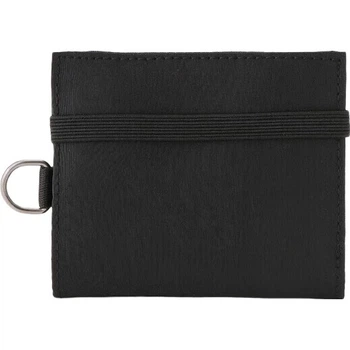 Кошелек MUJI из полиэстера многофункциональный с отделением для документов, черный