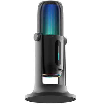 Мікрофон конденсаторний THRONMAX MDRILL GHOST M2RGB, чорний (M2RGBTHRONMAX)