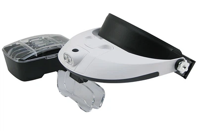 Бінокулярна лупа з підсвічуванням Magnifier MG81001-G