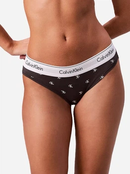 Трусики слипы женские хлопковые Calvin Klein QF8520-3JL M Темно-серые (014056478690)