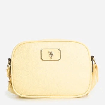 Сумка кросс-боди через плечо женская маленькая U.S. Polo Assn 27V0087-AA00A(Unsalted Butter) Желтая (786662647837)