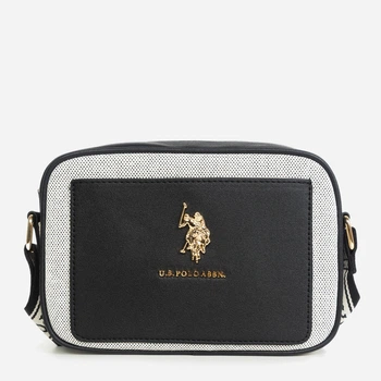 Сумка кросс-боди через плечо женская маленькая U.S.Polo Assn 27A360-AA00A(Black) Черная (786662315439_1159866762)