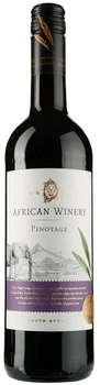 Вино African Winery Pinotage South Africa червоне сухе 0.75 13.5% (3263280104210_8594045653281)