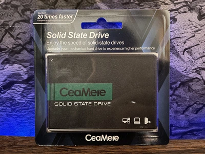 SSD накопитель CeaMere CMSSDA 120GB 2.5″ SATA III 500/400 МБ/с новый для ноутбука и компьютера