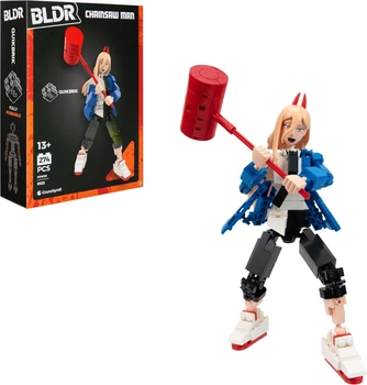 Фігурка-Конструктор Пауер Людина-Бензопила 274 деталі BLDR Chainsaw Man Power Jazwares CNS0123